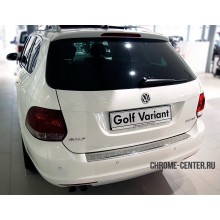 Накладка на задний бампер VW GOLF 6 VARIANT